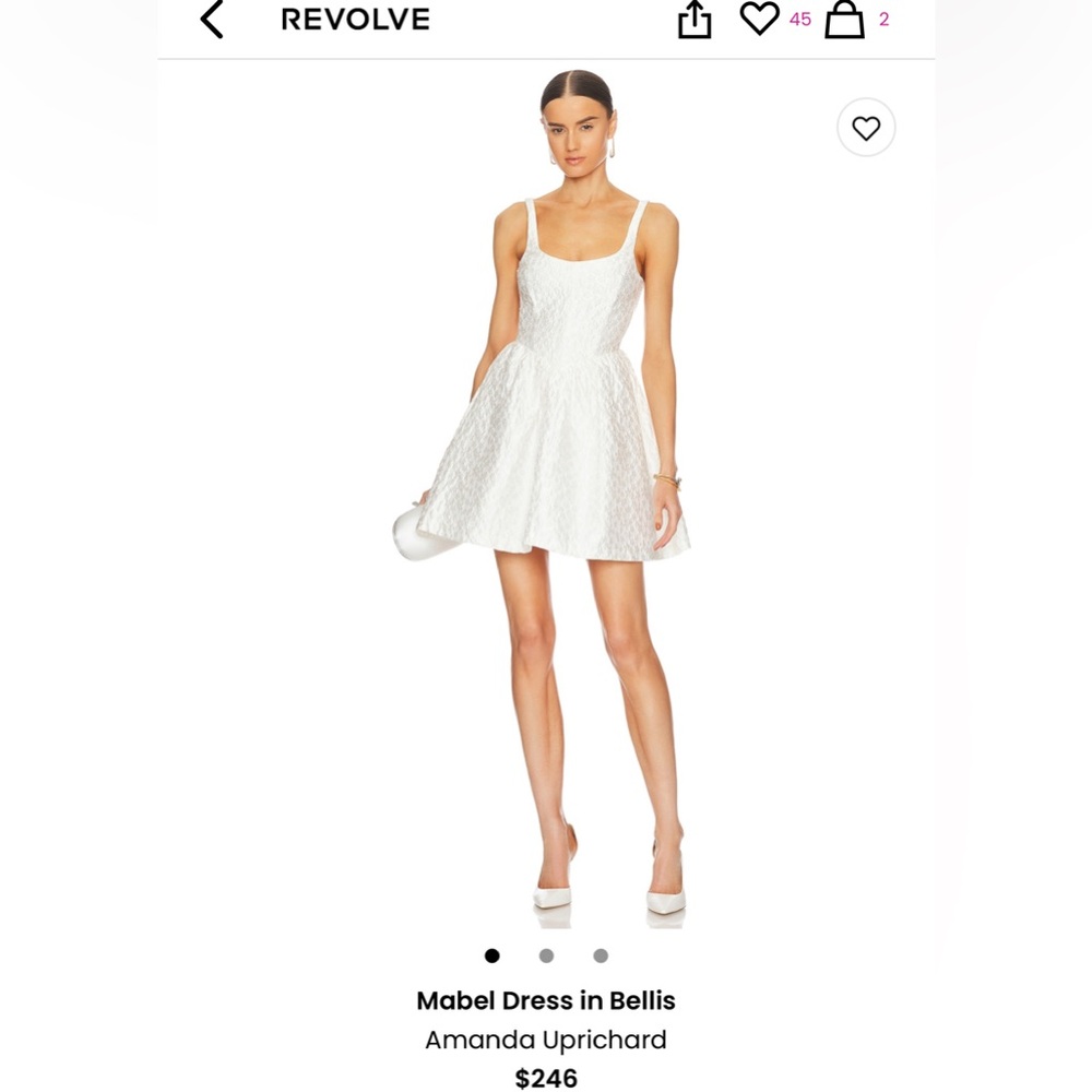 Amanda Uprichard Mabel Dress in Bellis